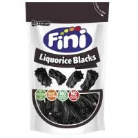 Regalíz Negro sin Gluten Fini, Bolsa 180 G