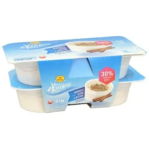 Reina Arroz con Leche sin Gluten y sin Azucares Añadidos Reina Ekilibrio 4 X 125 G. 500 G