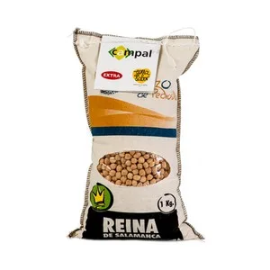 Reina de Salamanca Garbanzos Pedrosillanos. Marca de Garantía Garbanzo de Pedrosillo Reina de Salamanca 1 Kg. 1000 G