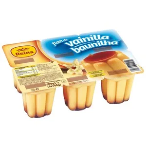Reina Flan de Vainilla Reina Pack de 6 Uds de 100 Gr 600 G