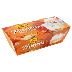 Reina Tarta de Crema al Whisky con Yema de Huevo Reina la Tartelería 2 X 100 G. 200 G