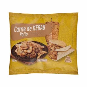 Relleno para Kebab con Carne de Pollo Asado Hacendado Ultracongelado 0.3 KG