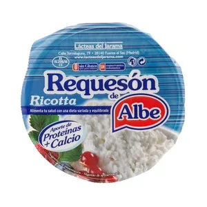 Albe Requesón Lácteas del Jarama Tarrina 250 G.