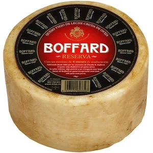 Reserva Queso Viejo de Oveja Elaborado con Leche Cruda Peso Aproximado Boffard