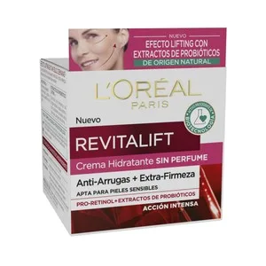 L´oréal Paris Revitalift 50 Ml Crema de Dia Hidratante y Anti-arrugas Acción Intensa, Apta para Pieles Sensibles.
