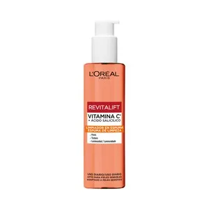 L´oréal Paris Revitalift 150 Ml Limpiador Purificador en Espuma, con Vitamina C y Ácido Salicílico.