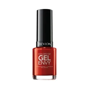 Revlon Colorstay Gel Envy Tono 550 All On Red  Esmalte de Uñas con Acabado Gel y Brillo de Larga Duración.