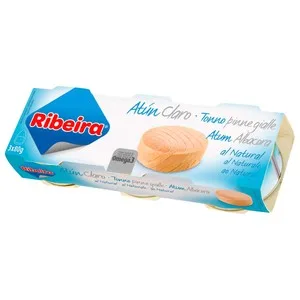 Ribeira Atún Claro al Natural 3 Uds X 52 G. 156 G