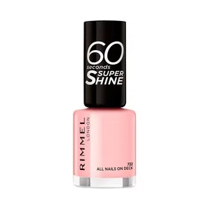 Rimmel 60 Seconds Super Shine Tono 722 All Nails On Deck Esmalte de Uñas .