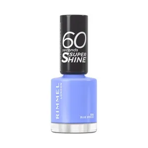 Rimmel 60 Seconds Super Shine Tono 856 Blue Breeze Laca (esmalte) Uñas de Secado Rápido.