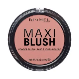 Rimmel  Maxi Blush Tono 006 Exposed Colorete con Textura Micro Polvo y Acabado de Larga Duración.