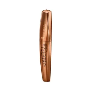 Rimmel Wonderfull Tono 001 Máscara de Pestañas con Aceite de Argán Acabado con Efecto Volumen.