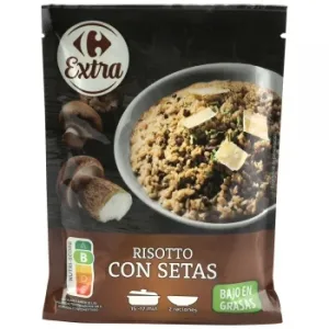 Risotto con Setas Extra Carrefour Doy Pack 175 G.