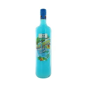 Rives Blue Tropic Bebida Refrescante de Frutas Botella de 1 L. 1000 ML
