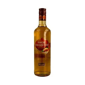 Rives Licor de Almendra Amor Amaretto sin Alcohol Rives Botella de 70 Cl. 700 ML