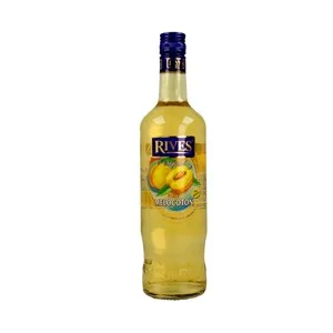 Rives Licor de Melocotón sin Alcohol Rives Botella de 70 Cl. 700 ML