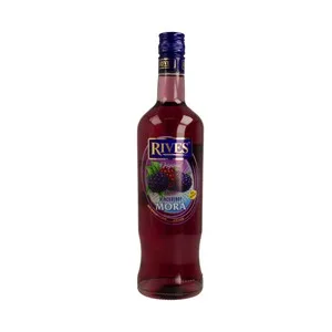 Rives Licor de Mora sin Alcohol Rives Botella de 70 Cl. 700 ML