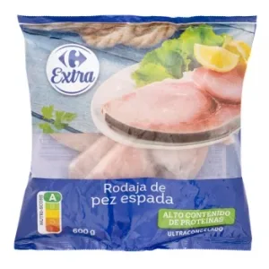 Rodaja de Pez Espada Ultracongelada Carrefour Extra 600 G