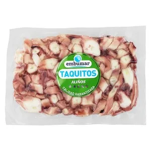 Embumar Rodajas de Calamar Cocido Embumar 125 Gramos