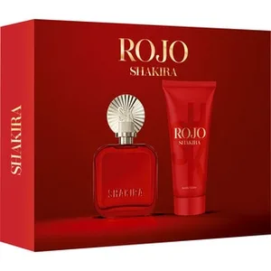 Rojo Estuche con Eau de Toilette Femenina Natural + Loción Corporal Frasco 75 Ml Shakira