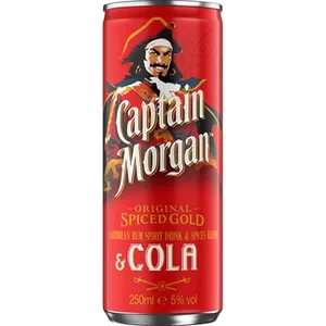 Ron Combinado con Cola Captain Morgan
