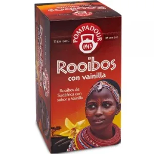 Rooibos con Vainilla en Bolsitas Pompadour 20 Ud.