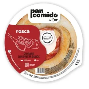 Rosca Rústica Serrana con Bacón y Queso 480 Gr