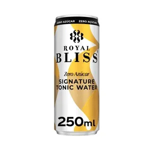 Royal Bliss Zero Tónica Signature Tonic Water Zero Lata de 250ml. 250 ML