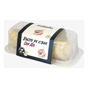 Nobela Rulito de Queso Vegano (almendras) con Ajo 70 G.