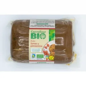 Rulo de Setas y Pimientos Ecológico Carrefour Bio 750 G.