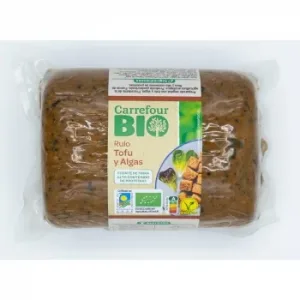Rulo de Tofu y Algas Ecológico Carrefour Bio 750 G.