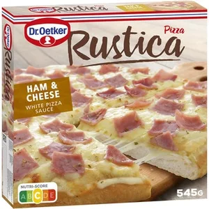Rústica Pizza Doble Jamón & Queso