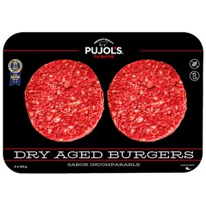 Pujol´s Burger Meat de Vaca Gallega Madurada (+ 30 Días) 2 X 150 G. 300 G