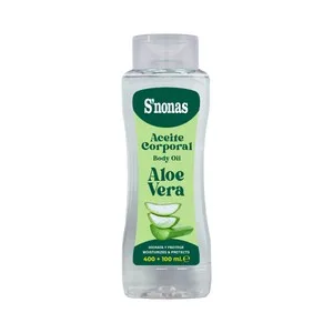 S´nonas Aceite Corporal Hidratante y Protector con Aloe Vera 400 Ml. 500 ML