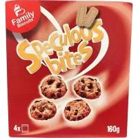 Mini Bites Sabor Speculoos Family Biscuit, Caja 160 G