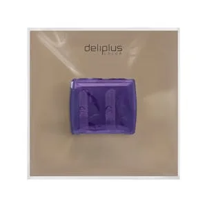Sacapuntas Doble Deliplus Lápiz Fino y Grueso 1 UD