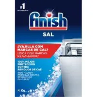 Sal Lavavajillas Máquina Finish, Caja 4 Kg
