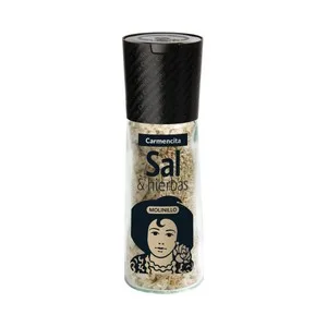 Carmencita Sal Marina con Hierbas en Molinillo 60 G.