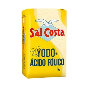 SAL Costa Sal Yodada Marina con Ácido Fólico 1 Kg. 1000 G