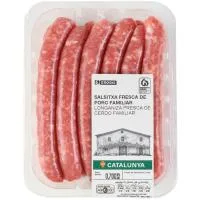 Salchicha Fresca de Cerdo Eroski, Bandeja 700 G
