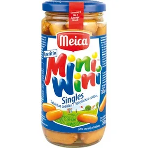 Salchichas 60 Piezas Aperitivo  Meica 250 G