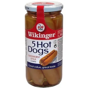 Salchichas Bockwurst Hot Dogs 5 Unidades Wikinger