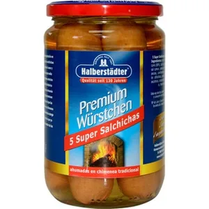 Salchichas Bockwurst Super 5 Unidades sin Gluten, sin Lactosa Halberstädter