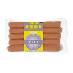 Salchichas Cocidas de Pollo Hacendado 0.5 KG
