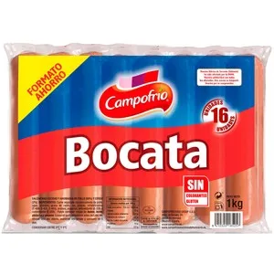 Campofrío Salchichas Hot Dog New Yorker 1 Kg. 1000 G