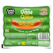 Salchichas Viena con Queso Dia Funky Frank 200 G