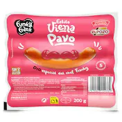 Salchichas Viena de Pavo Dia Funky Frank 200 G
