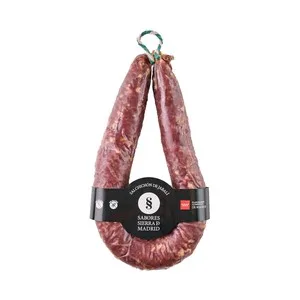 Sabores Sierra de Madrid Salchichón de Jabalí, Elaborado sin Gluten 250 G.