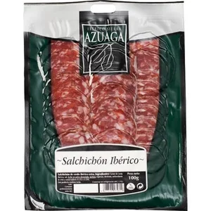Salchichón Ibérico Extra en Lonchas sin Gluten  Sierra de Azuaga 100 G