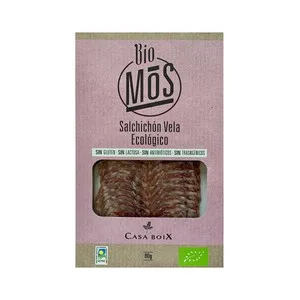 Casa Boix Salchichón Vela Loncheado Ecológico Casa Boix 80 G.
